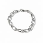 Bracciale Donna in Argento 925 con Maglie Ovali – 20 cm | CM Silver Jewels