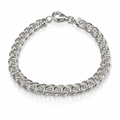 Bracciale Donna in Argento 925 a Maglia Grumetta – 19,5 cm | CM Silver Jewels