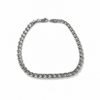 Bracciale Uomo in Argento 925 Rodiato a Maglia Marina 20 cm | CM Silver Jewels
