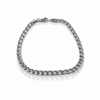 Bracciale Uomo in Argento 925 Rodiato a Maglia Marina 20 cm | CM Silver Jewels