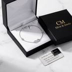 Bracciale Donna Argento 925 Infinito e Zirconi 16,5 + 3 cm | CM Silver Jewels