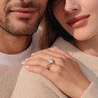Anello Placcato Oro con Cuore e Maglie Ovali Misura 12 (52) | CM Silver Jewels