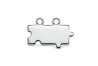 Coppia di Collane Veneziane 45 cm con Puzzle in Argento 925 da Spezzare | CM Silver Jewels - foto 2