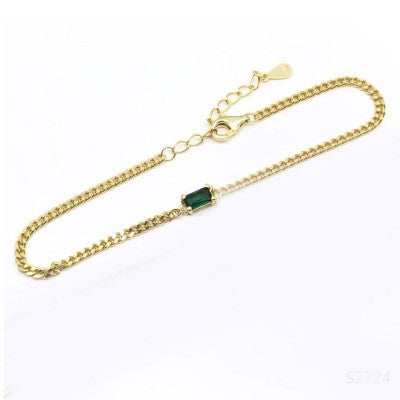 Bracciale in Argento 925 Dorato 16+3 cm | CM Silver Jewels