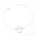 Bracciale con Angelo in Argento 925 Nickel Free – 17+3 cm | CM Silver Jewels