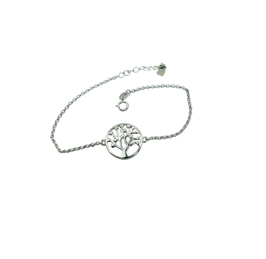 925 Silver Bracelet with Tree of Life