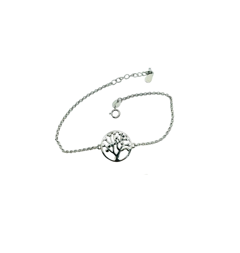 925 Silver Bracelet with Tree of Life