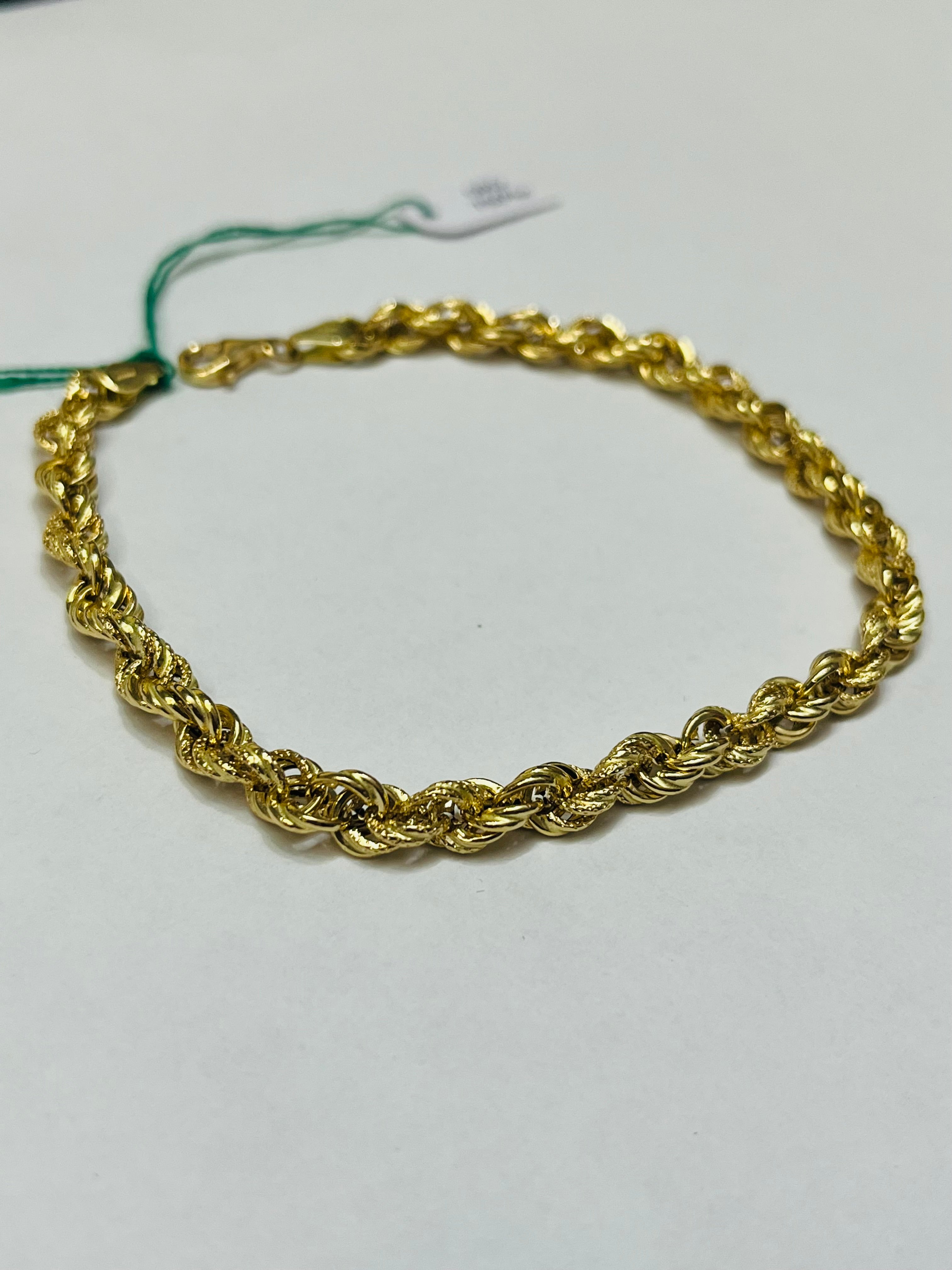 Bracciale a Torchon in Oro 18k (750) – 21 cm, 3,70 g | CM Silver Jewels