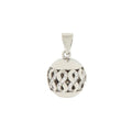 Pendentif Bola de Grossesse Infini en Argent 925 avec Zircons | CM Silver Jewels