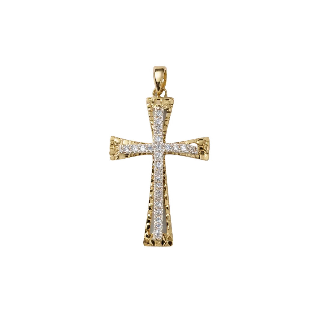 hero croce ora giallo 18 k