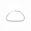 Bracciale a Palline in Argento 925 – Lunghezza 18,1-22,5 cm | CM Silver Jewels