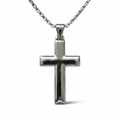 Collana in Argento 925 con Croce Lucida – 50 cm | CM Silver Jewels