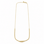 Collana Girocollo Fantasia in Oro 18 Carati – 42 cm (+3 prolunga) | CM Silver Jewels