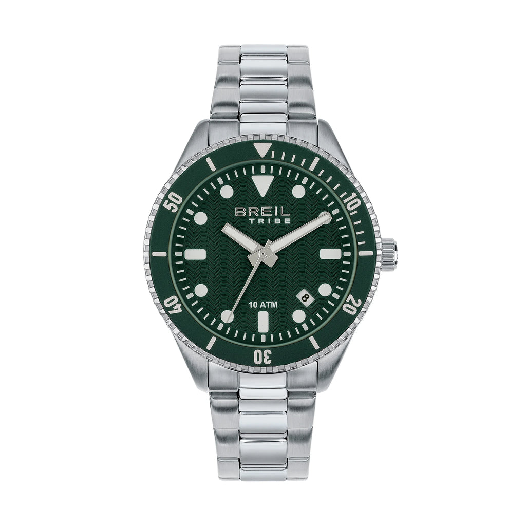 Orologio Breil Overhand EW0741 – Quadrante Verde, Cassa 43mm, Acciaio, 100m | CM Silver Jewels
