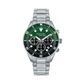 Orologio Breil Overhand EW0763 – Cronografo, Quadrante Nero/Verde, Acciaio, 100m | CM Silver Jewels