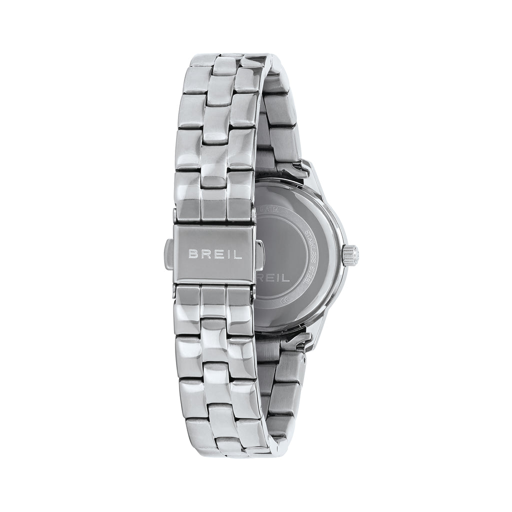 Orologio Breil Glow and Go EW0823 – Madreperla Ice Blue, Cristalli Baguette, Cassa 30mm | CM Silver Jewels
