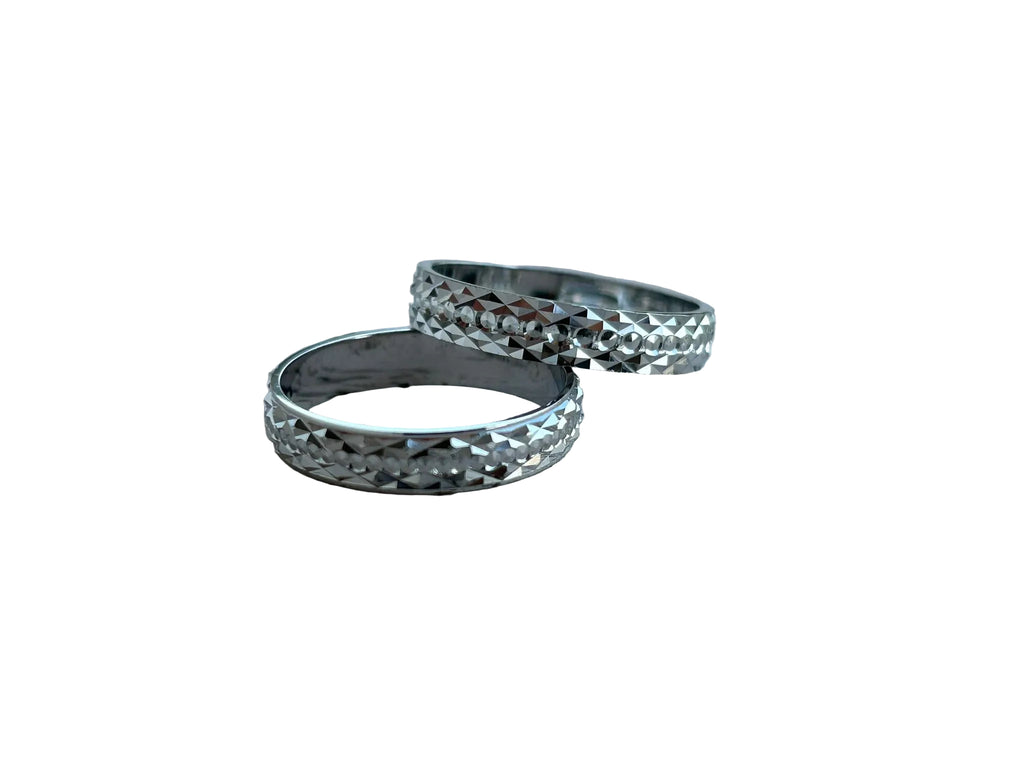 Coppia Fedine in argento 925% - Gioielleria CM SILVER & JEWELS