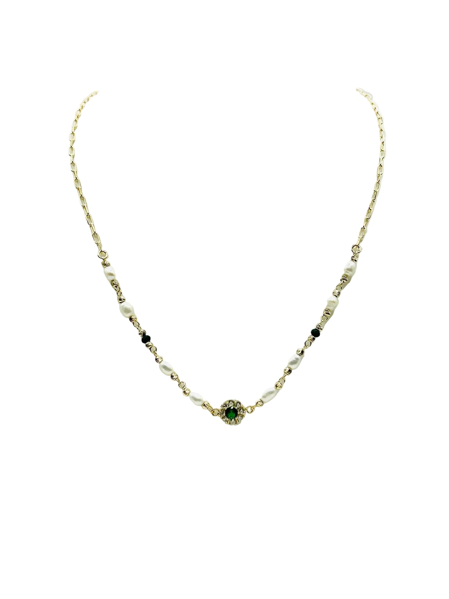 Set Donna in Argento 925 Collana e Bracciale con Perle e Dettagli Preziosi – Eleganza Raffinata Senza Tempo