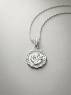 Collana in Argento 925 con Medaglia Padre Pio 42 cm | CM Silver Jewels