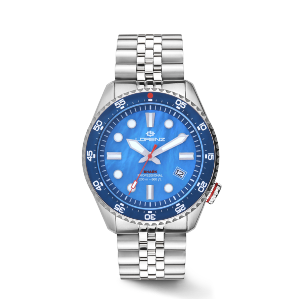 Orologio Lorenz Shark 5 030255MP | Automatico 200m in acciaio