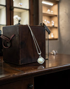 Collana con perla e zirconi in Argento