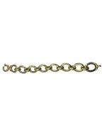 Bracelet pour femme en argent 925 fait main – Gros maillons ronds et design éclatant