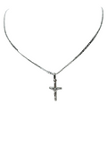 Collana Uomo in Argento 925 con Gesù in Croce 