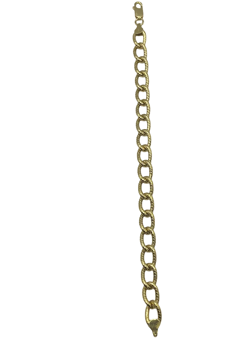 Bracciale Donna in Argento 925 – Maglia Luminosa 20 cm | CM Silver Jewels
