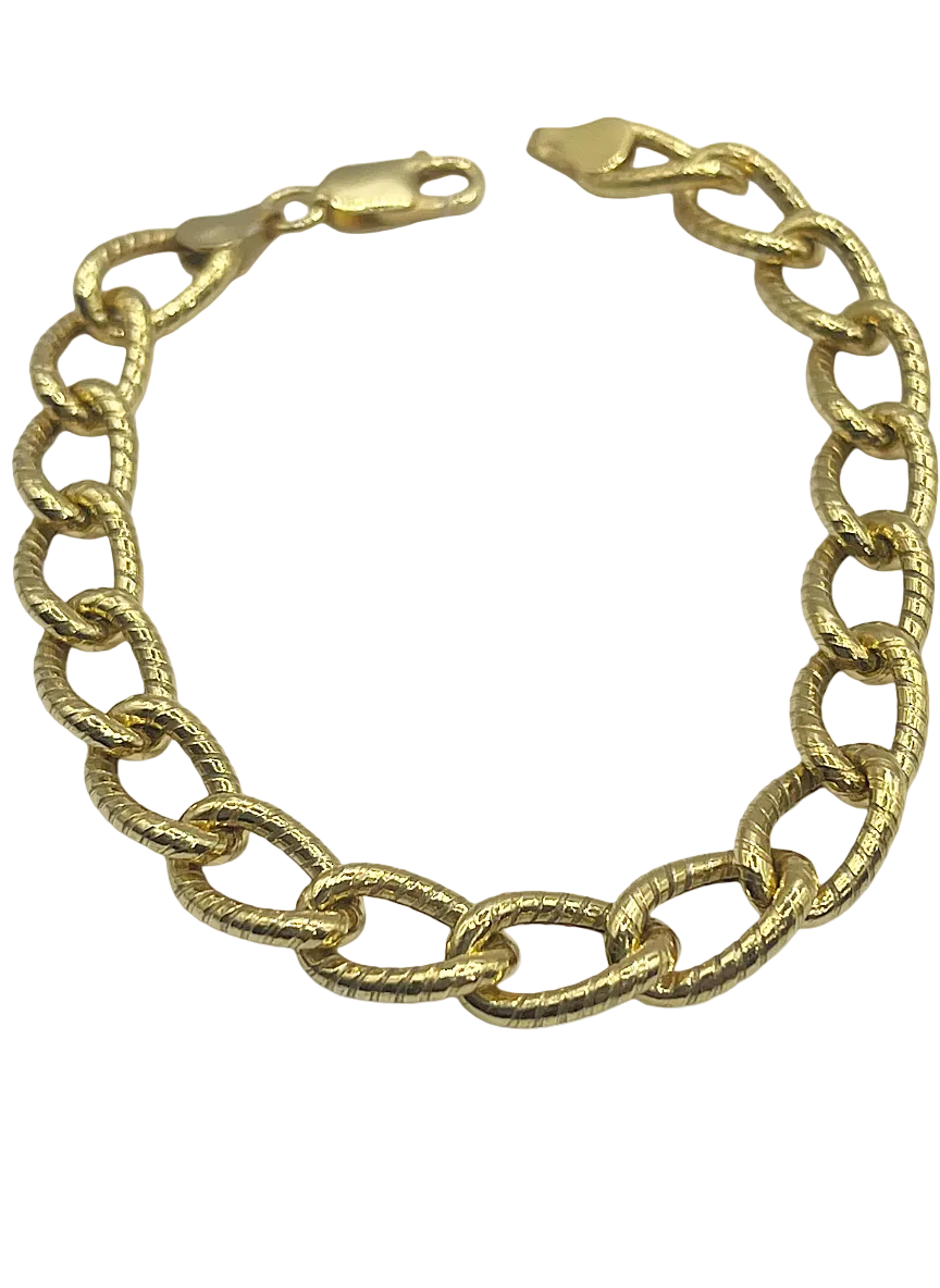 Bracciale Donna in Argento 925 – Maglia Luminosa 20 cm | CM Silver Jewels