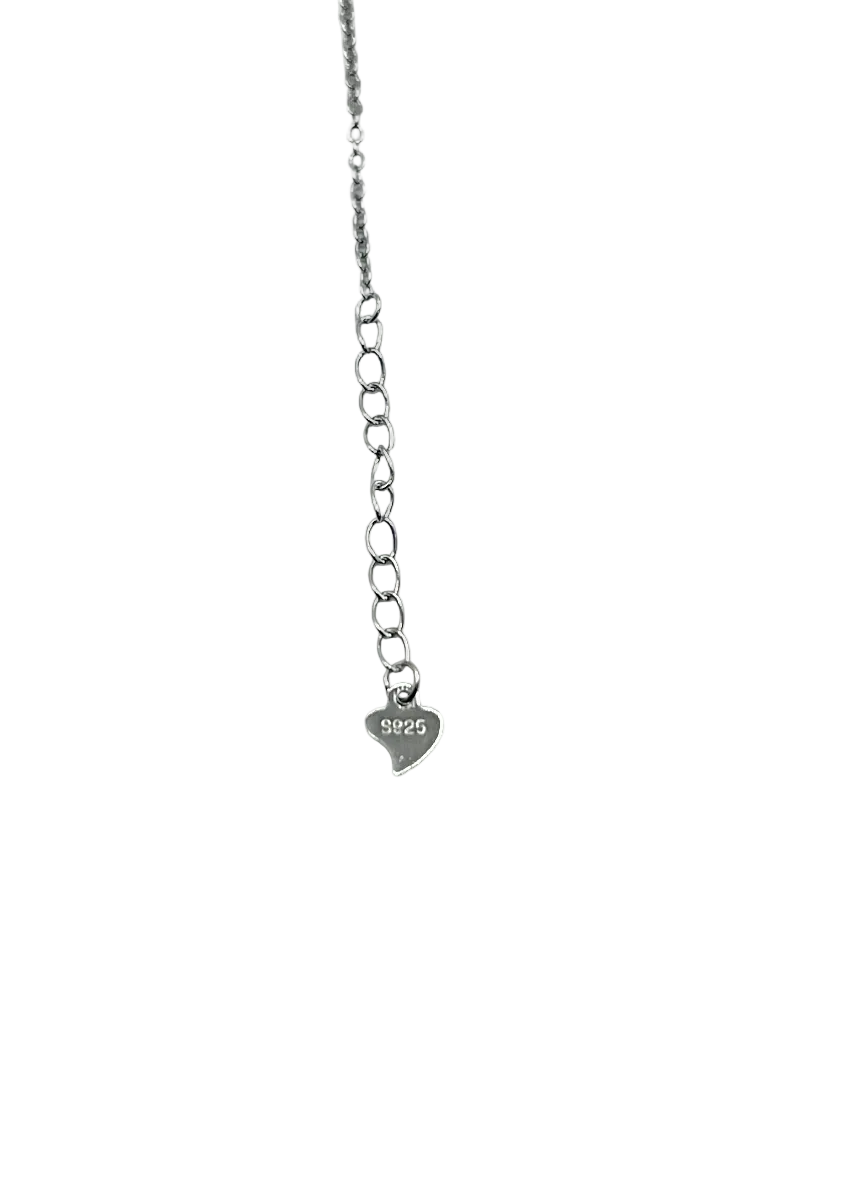 925 Silver Women's Bracelet with Lucky Ladybug Pendant