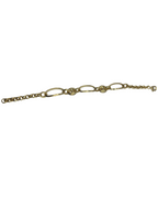 Handmade 925 Silver Women's Bracelet – Alternating Links and Elegant Design