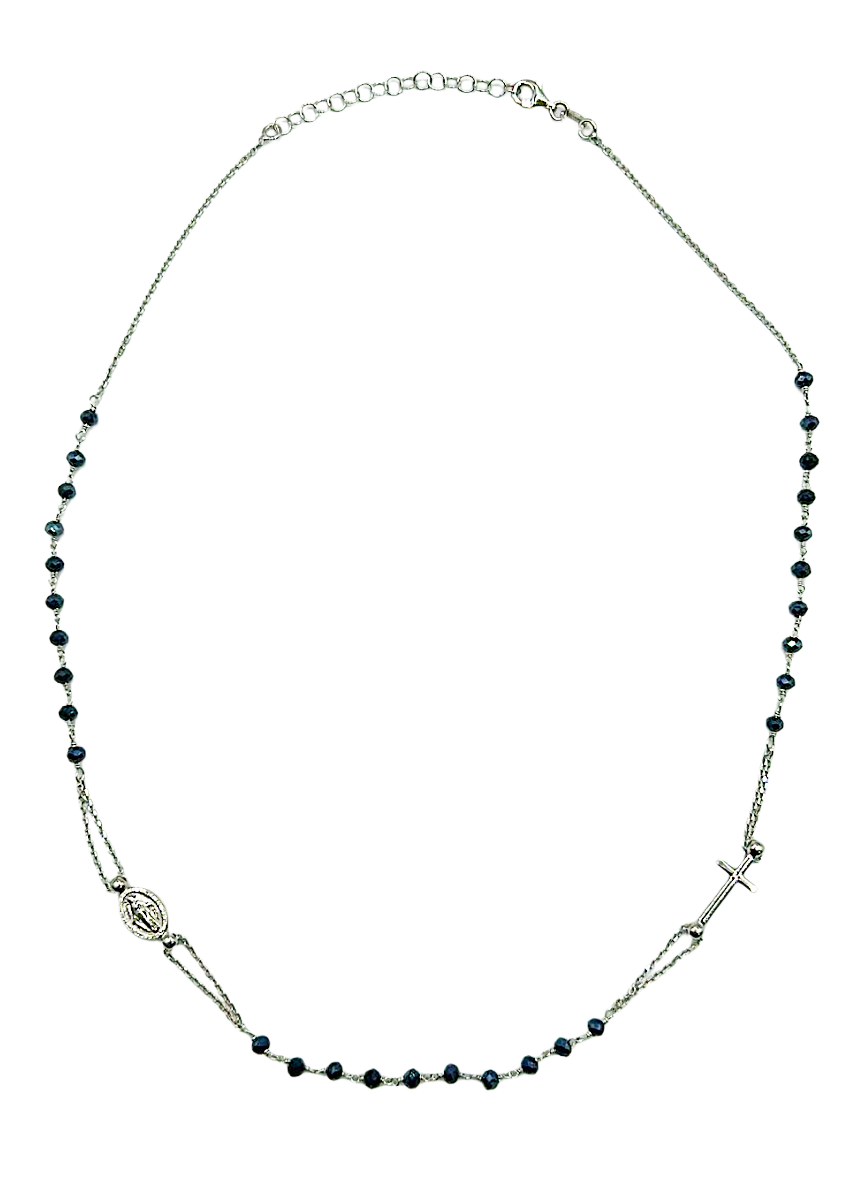 Chapelet en argent - Confort, sérénité et paix