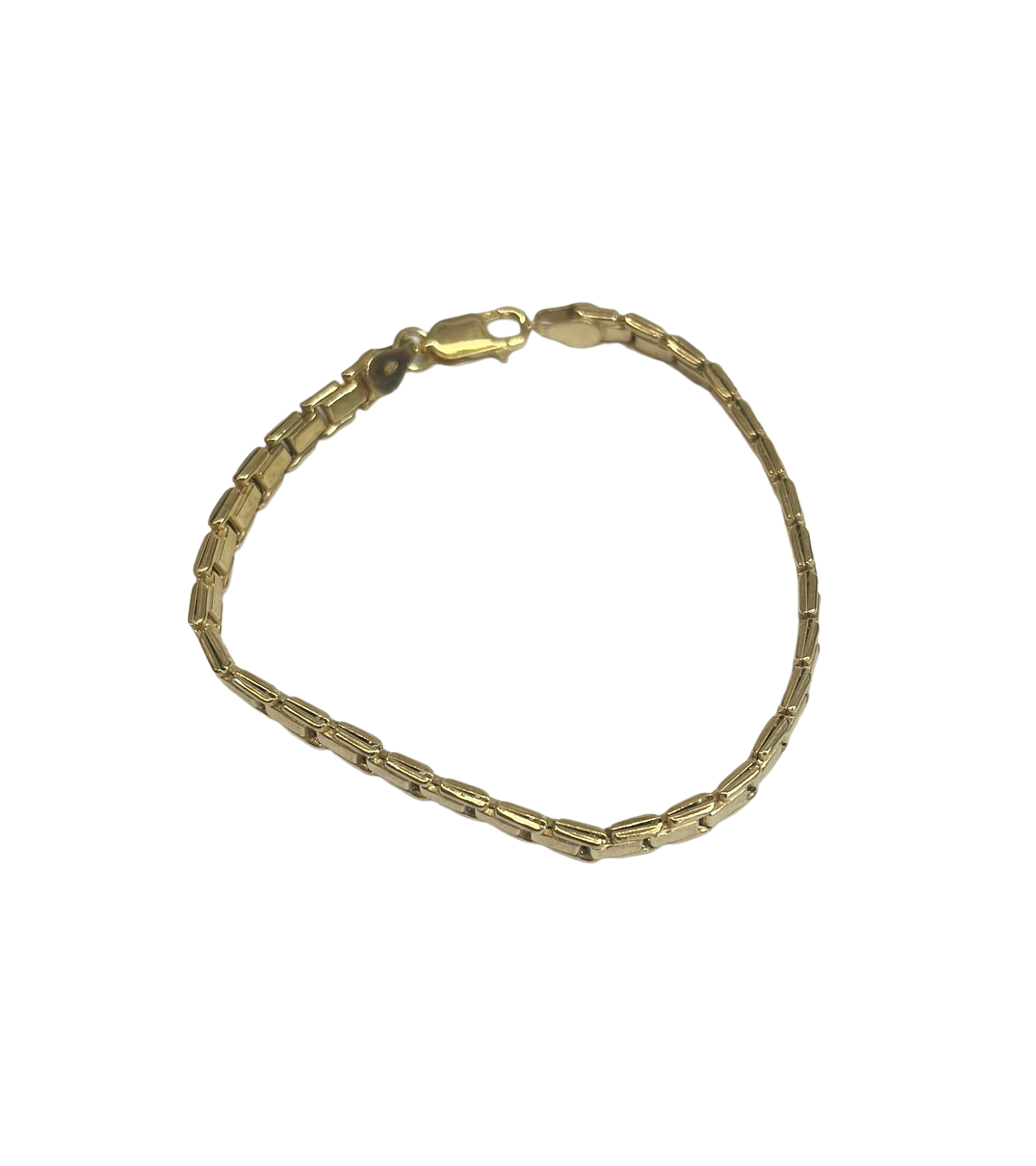 Bracciale Uomo in Argento 925 placcato in oro giallo