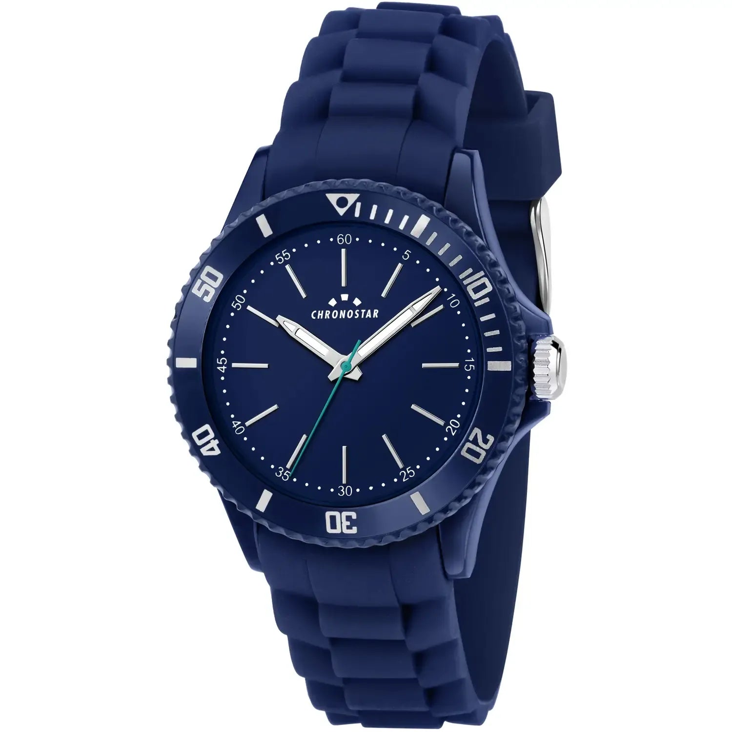 Orologio CHONOSTAR Cod. R3751288005 gomma quadrante 40 mm BLU - Gioielleria CM SILVER & JEWELS