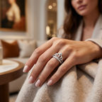 Bague en Argent 925 avec Perle – Taille 13 | CM Silver Jewels