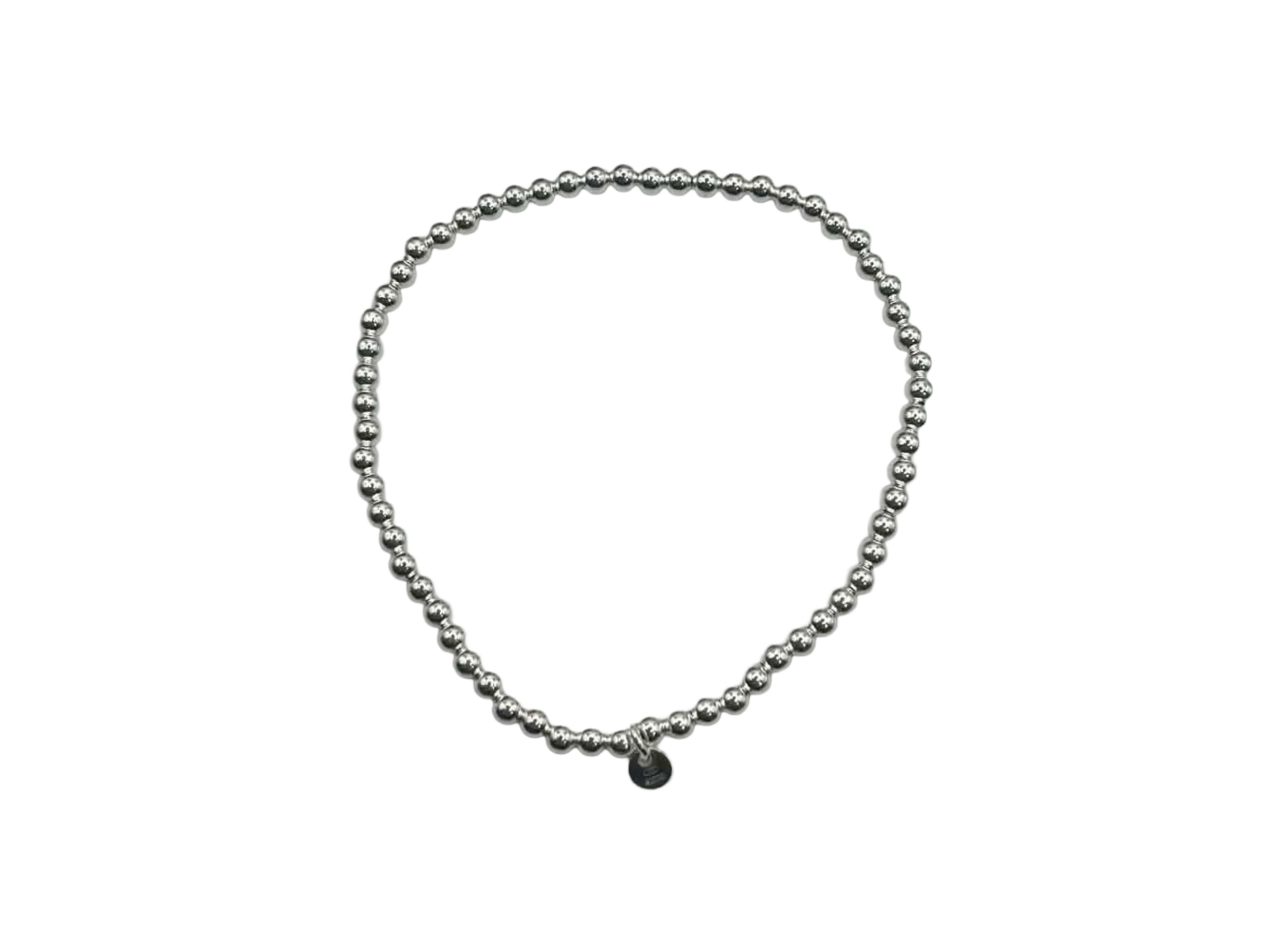 Bracciale in argento 925 con sfere da 3 mm
