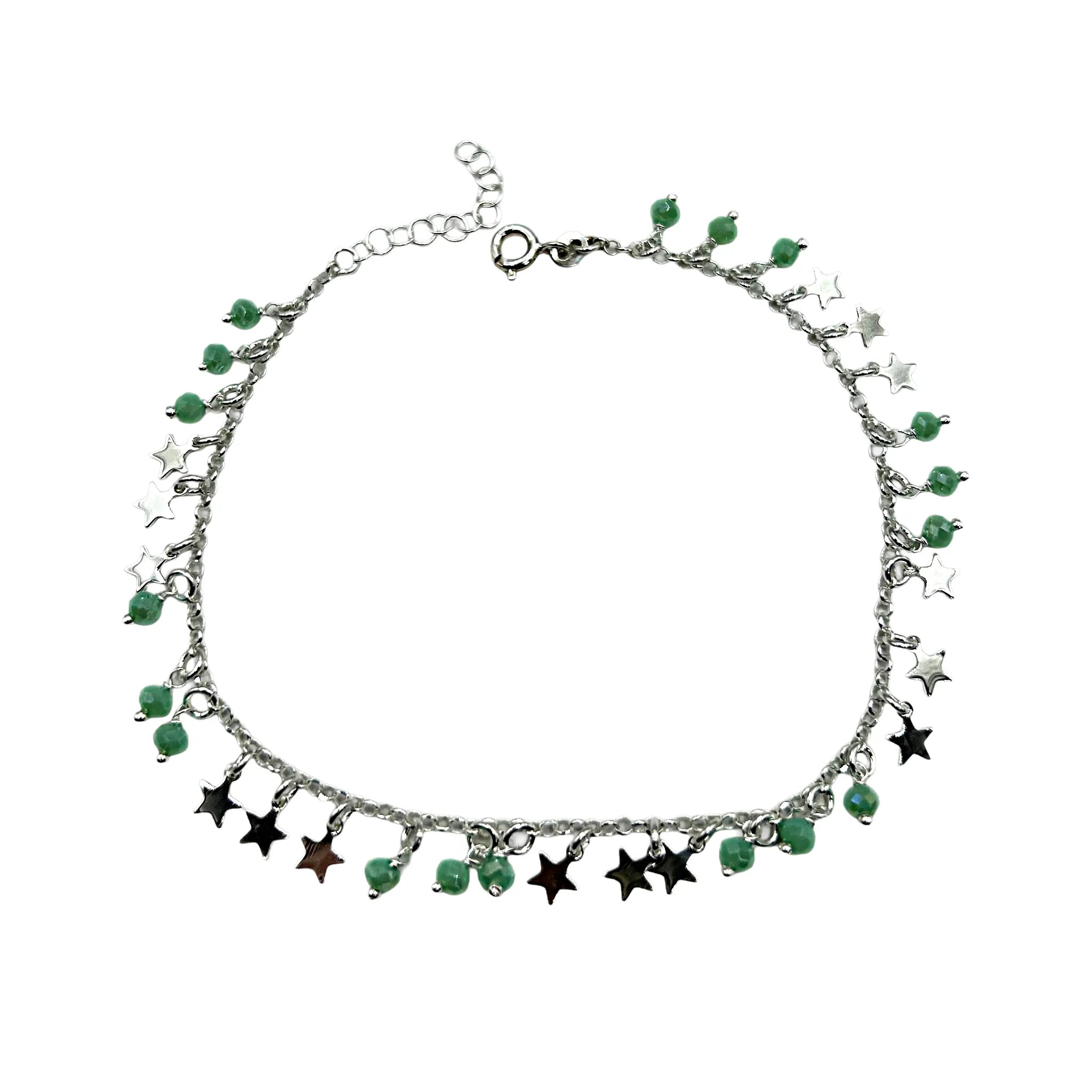 Cavigliera in Argento 925 – Regolabile 21+3 cm