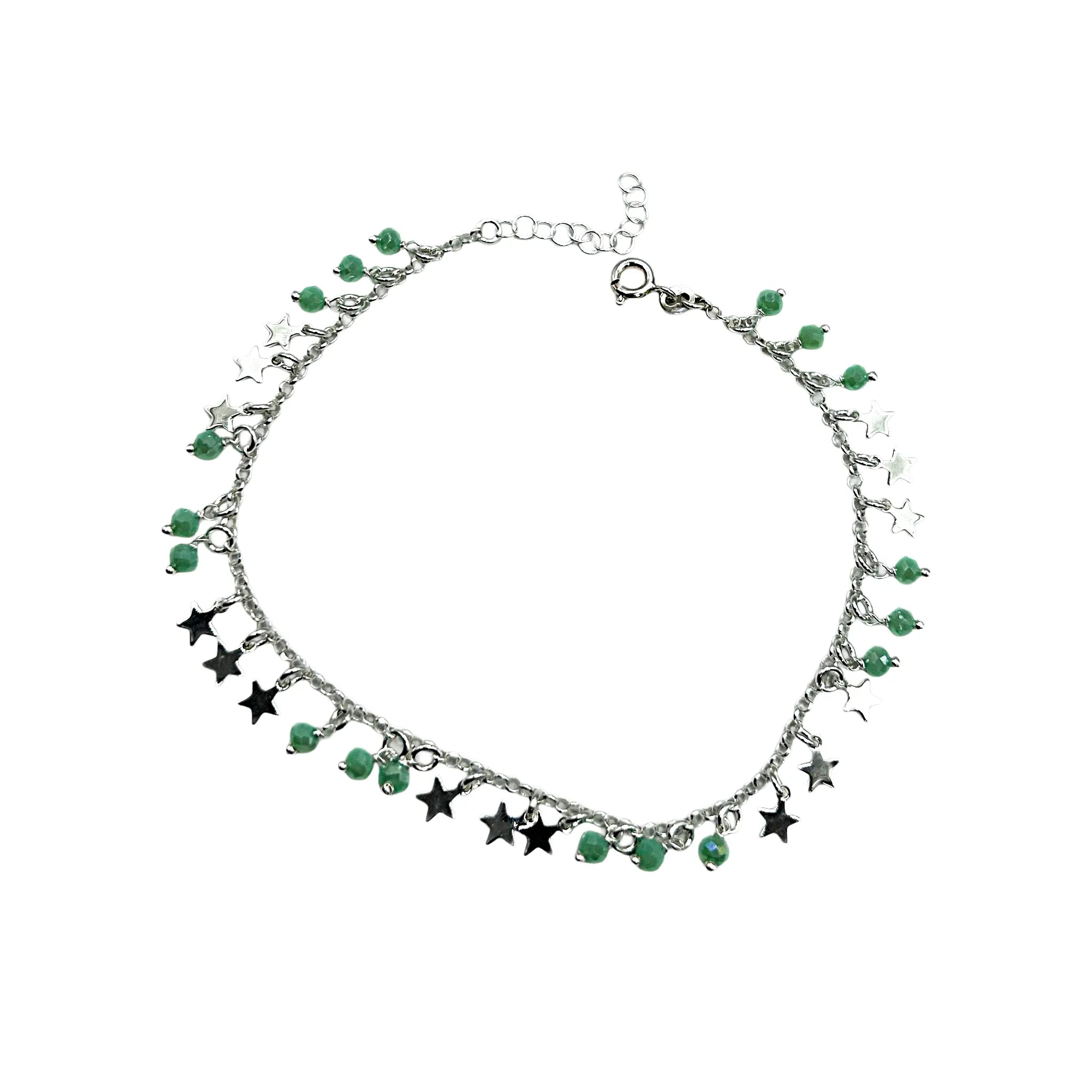 Cavigliera in Argento 925 – Regolabile 21+3 cm