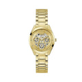 Orologio Donna  GUESS GW0253L2 Cinturino Acciaio Oro