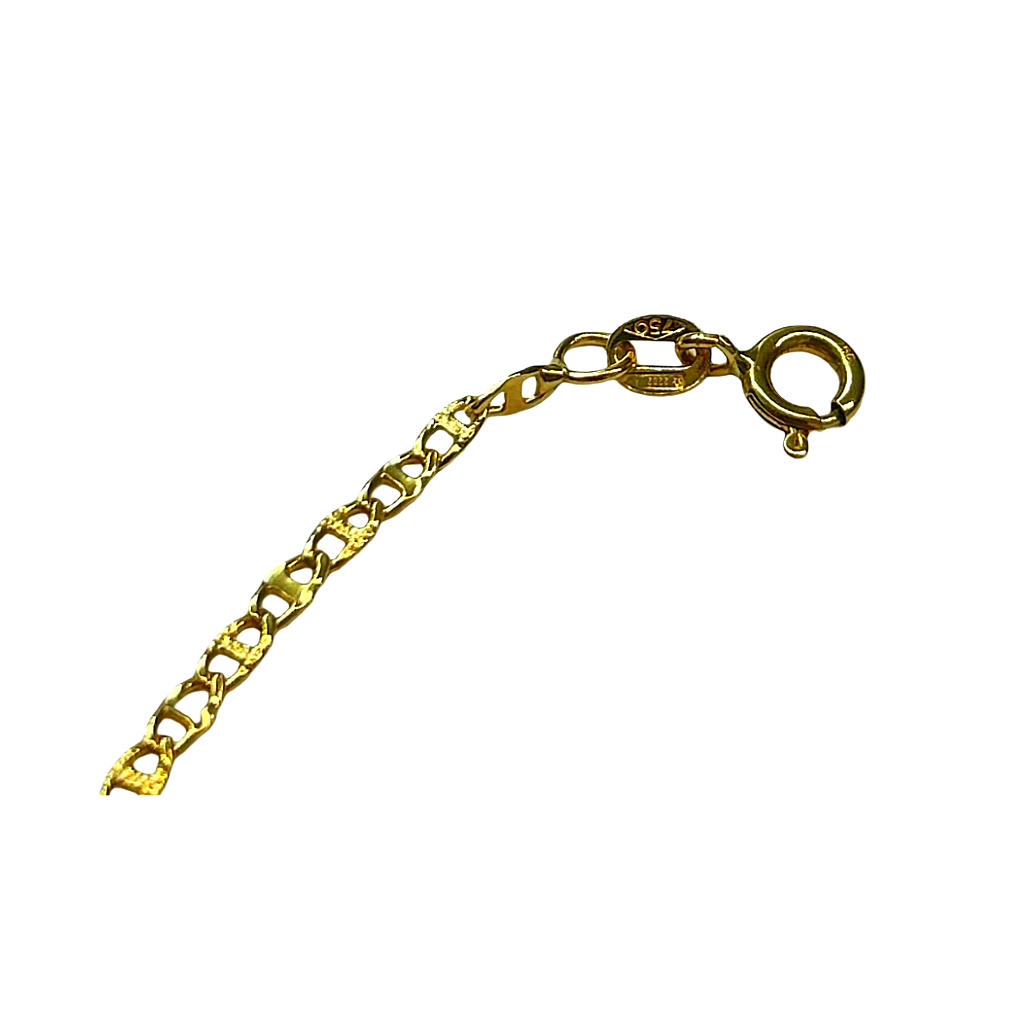 Bracciale in Oro 18 Carati 750 – Gioiello Elegante in Oro Certificato – 1,63 g – Made in Italy