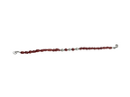 Bracciale Donna in Argento 925 con Corallo Rosso e Perle Bianche – 19 cm | CM Silver Jewels