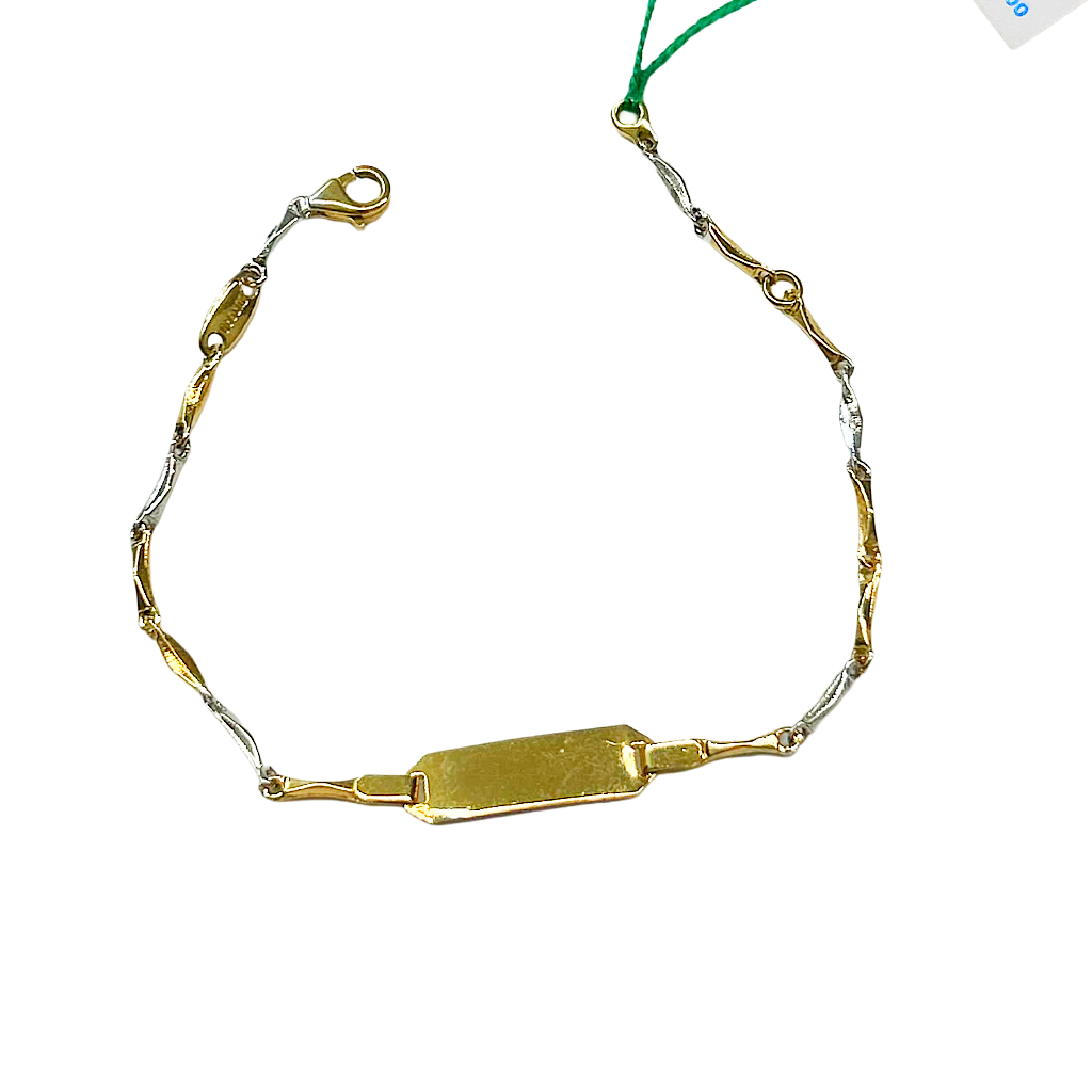 Bracciale in Oro 18 Carati 750 – Gioiello Elegante in Oro Certificato – 2,2 g – Made in Italy