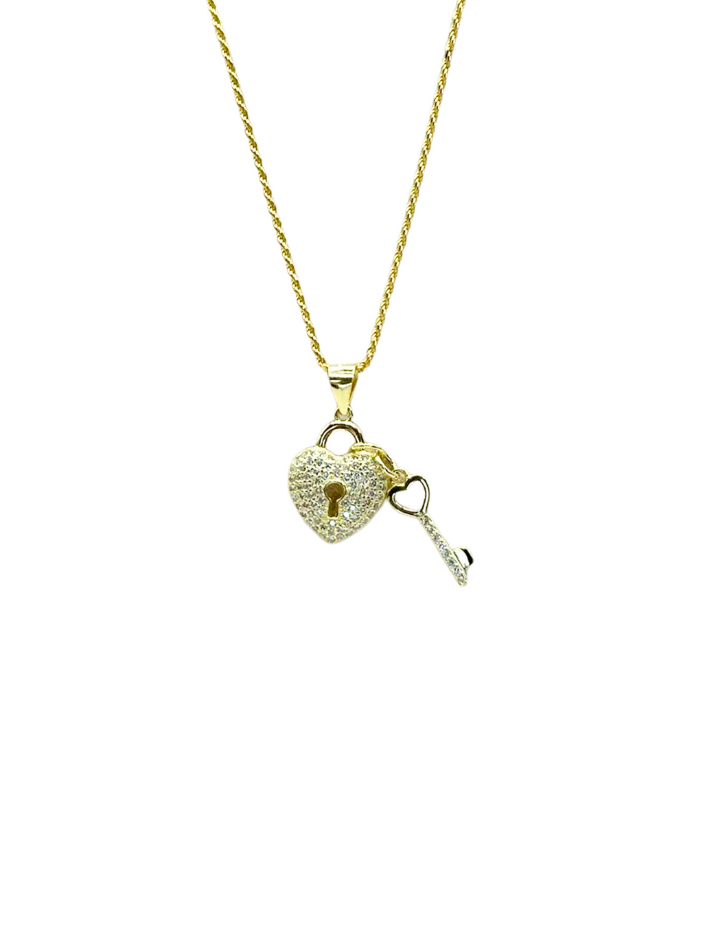 Collana in argento 925 con cuore e chiave – Il simbolo perfetto dell’amore - Gioielleria CM SILVER & JEWELS
