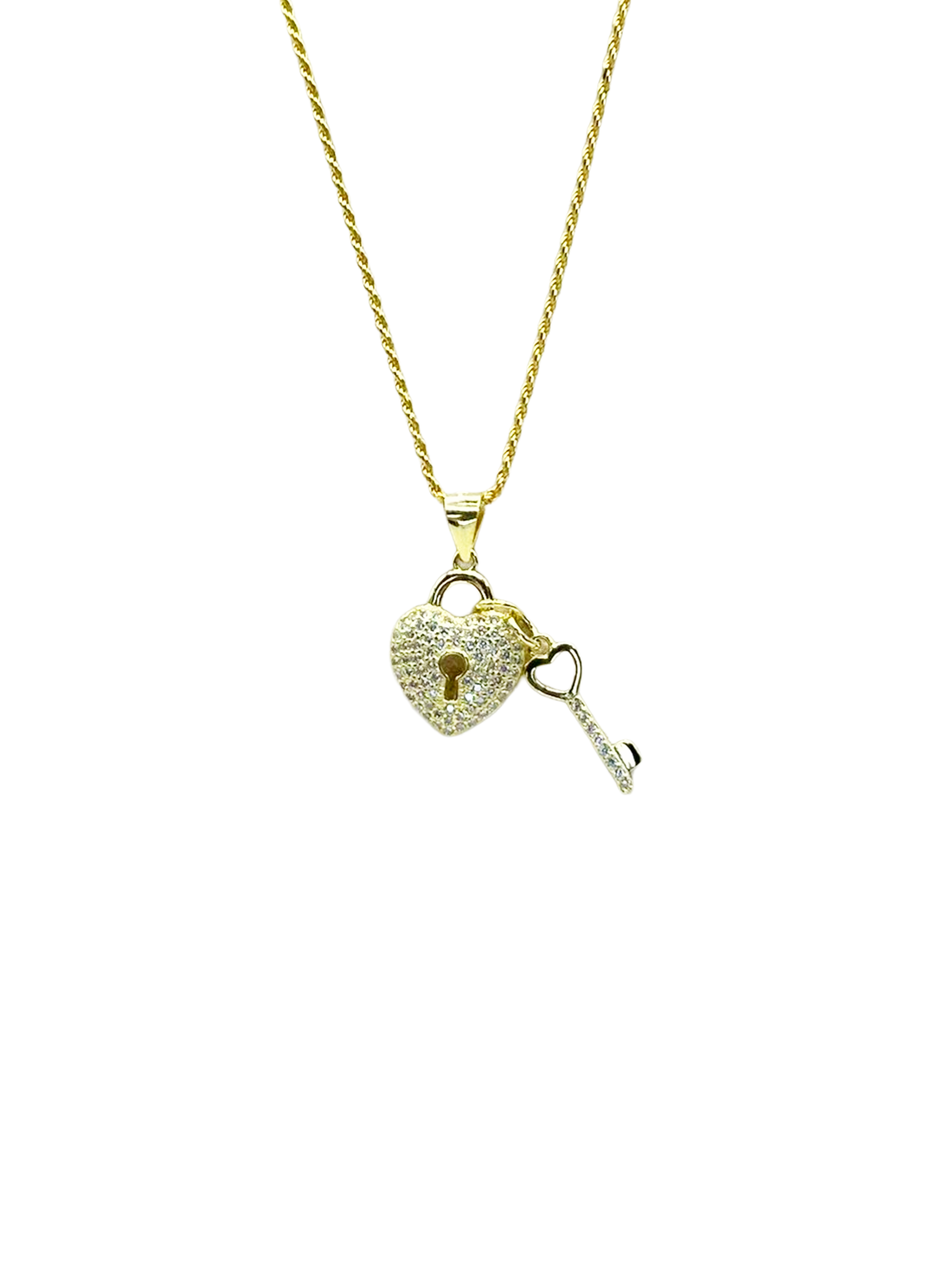 Collana in argento 925 con cuore e chiave – Il simbolo perfetto dell’amore - Gioielleria CM SILVER & JEWELS