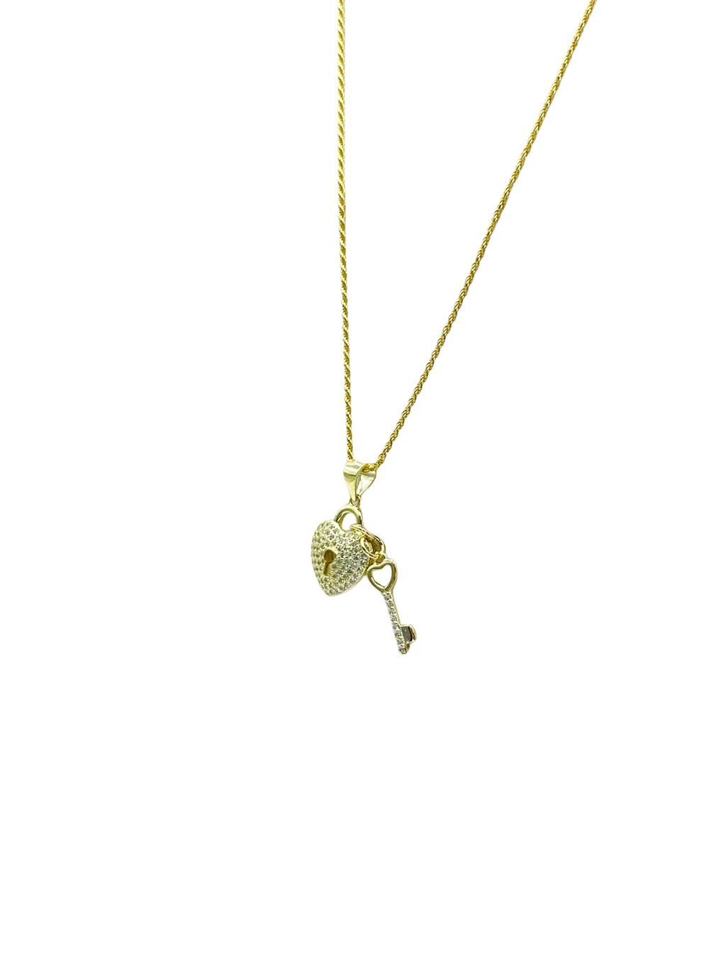 Collana in argento 925 con cuore e chiave – Il simbolo perfetto dell’amore - Gioielleria CM SILVER & JEWELS