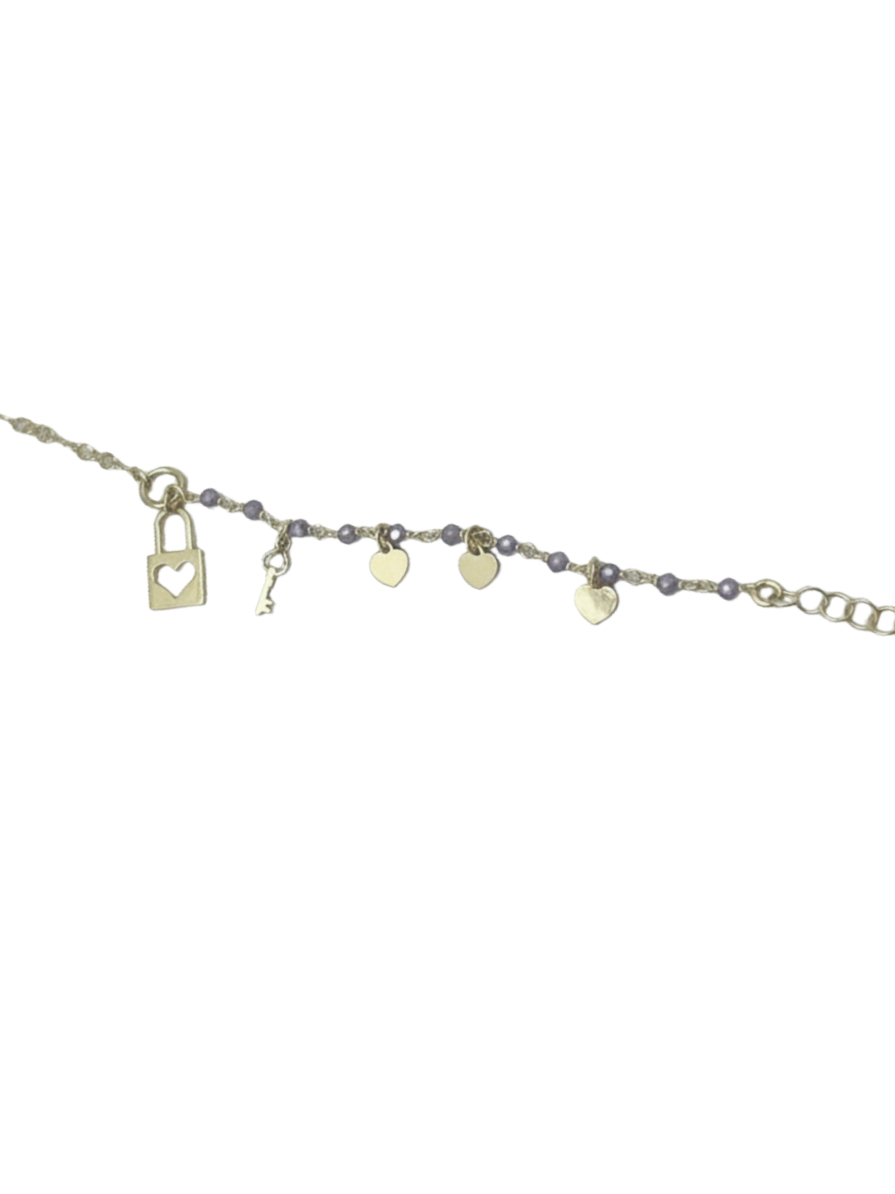 Women's Bracelet in 925 Silver with Charms