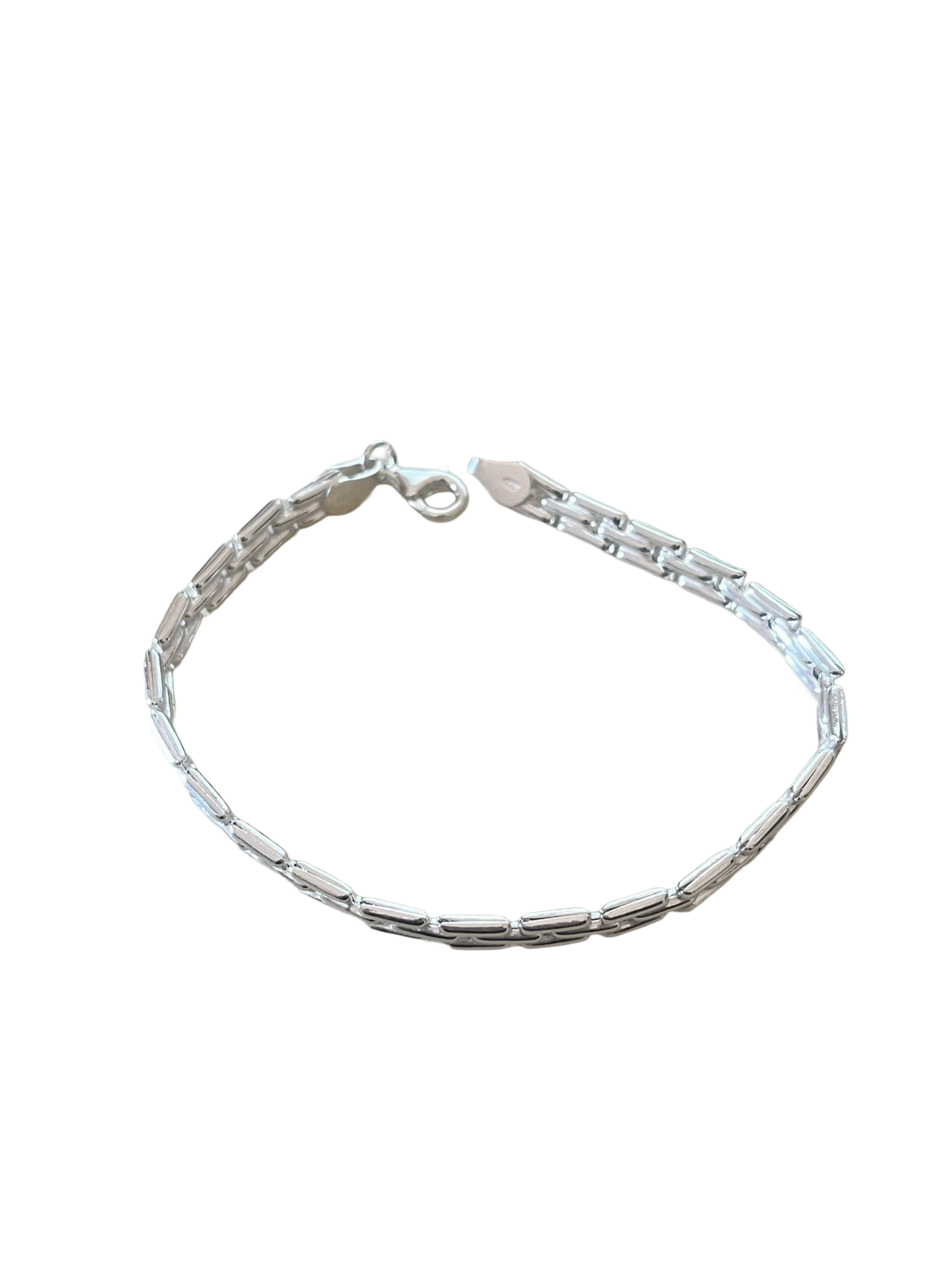 Bracciale Uomo Argento 925 Elegante 19,5 cm – Design Resistente 6,77 g