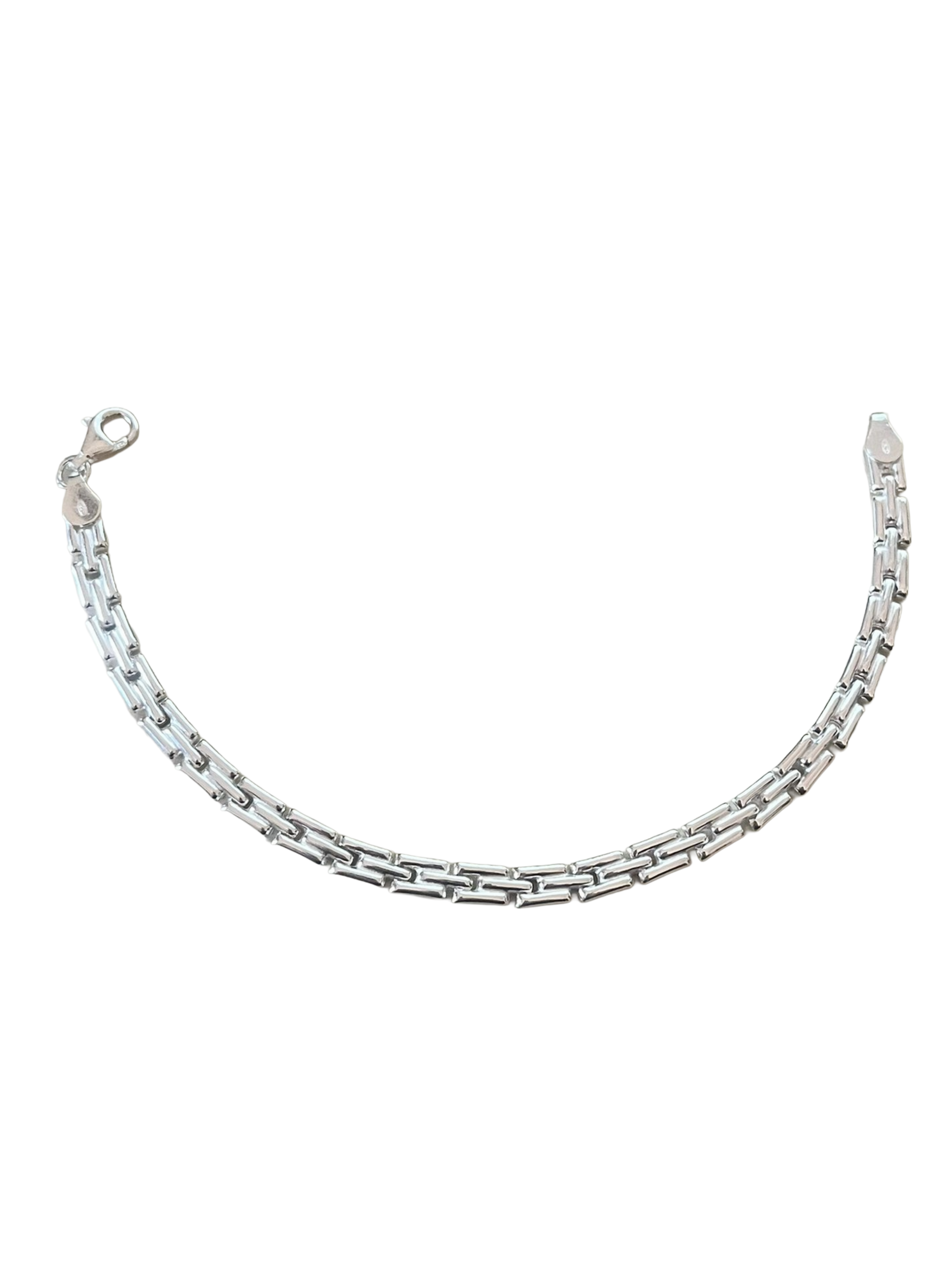 Bracciale Uomo Argento 925 Elegante 19,5 cm – Design Resistente 6,77 g