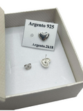 Orecchini a Cuore in Argento 925