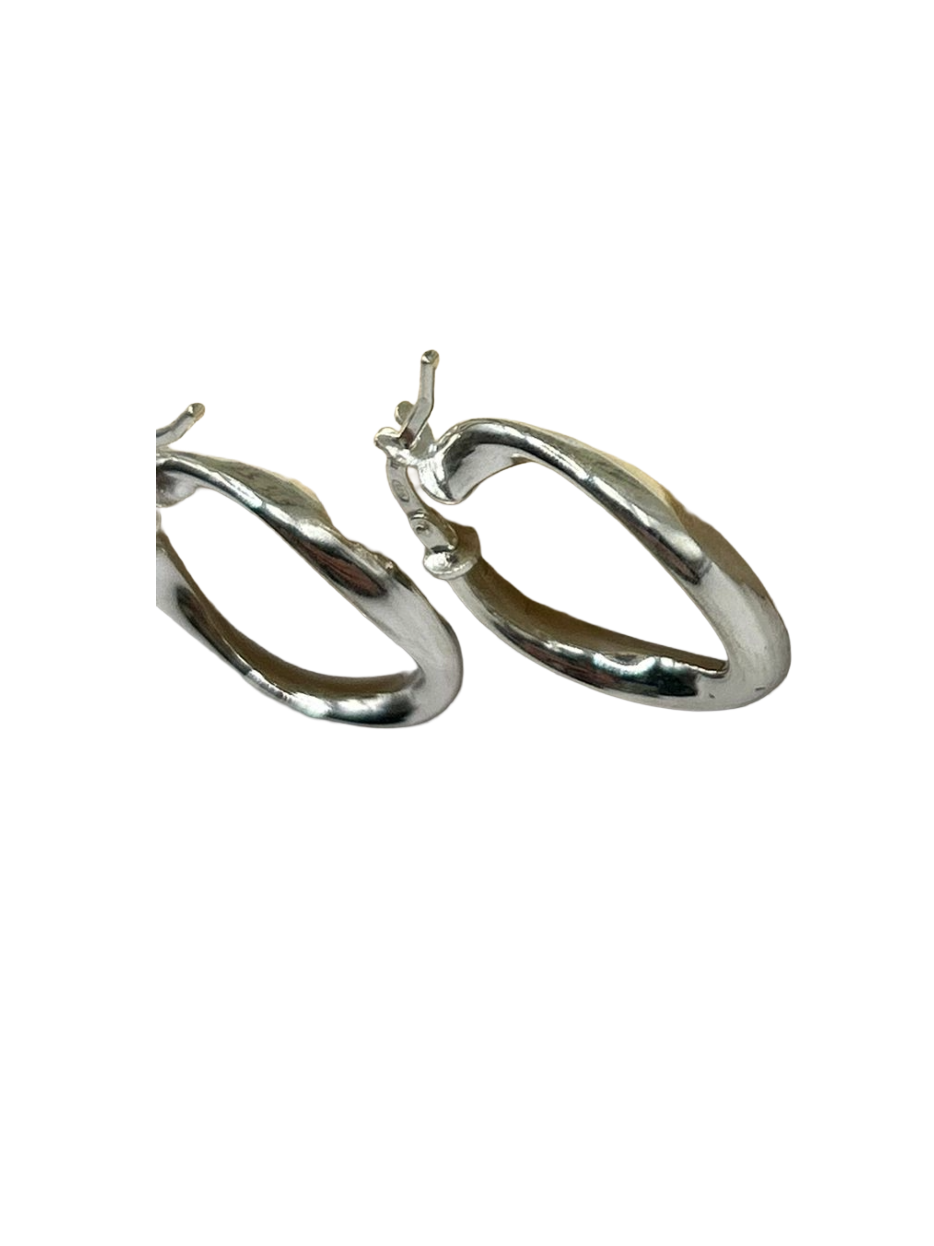 Orecchini a Cerchio in Argento 925 Placcato Oro Giallo – 2 cm | Eleganti e Luminosi - CM Silver Jewels